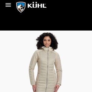 KÜHL Spyfire® Goose Down Hooded Puffer. Excellent condition. Smoke-free home.